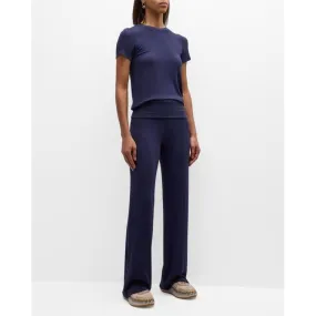 ATM Modal Rib Straight Leg Pant