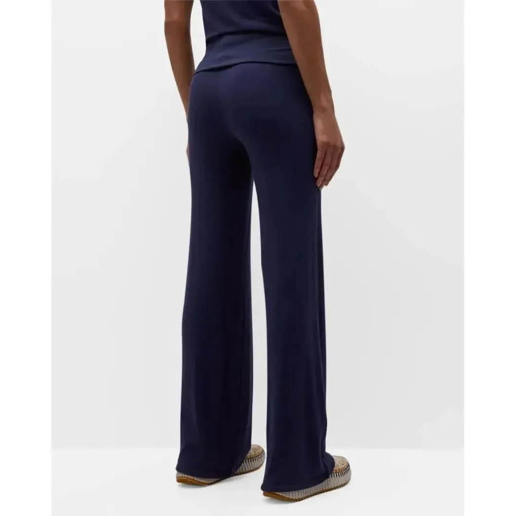 ATM Modal Rib Straight Leg Pant