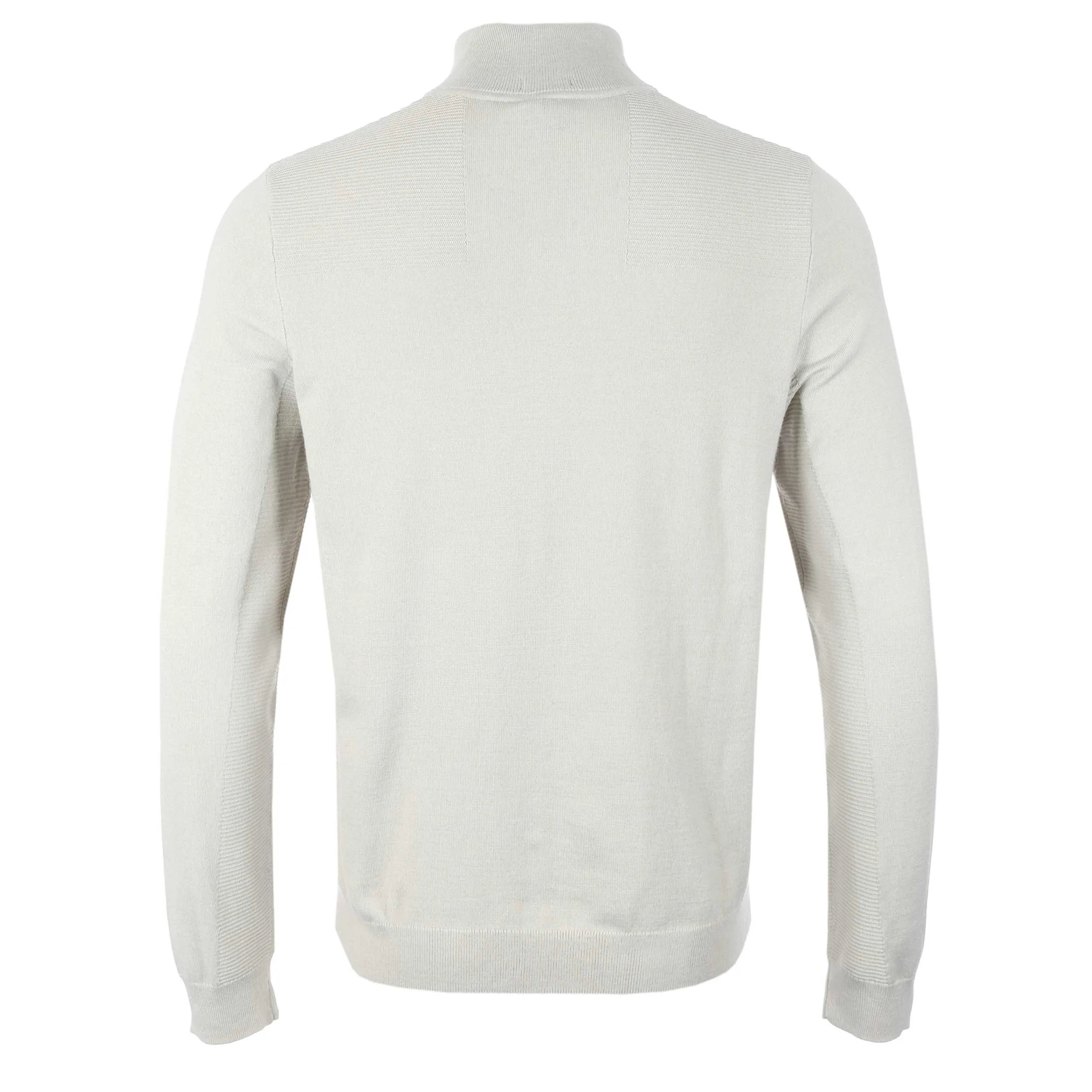BOSS Momentum X QZ Knitwear in Light Beige