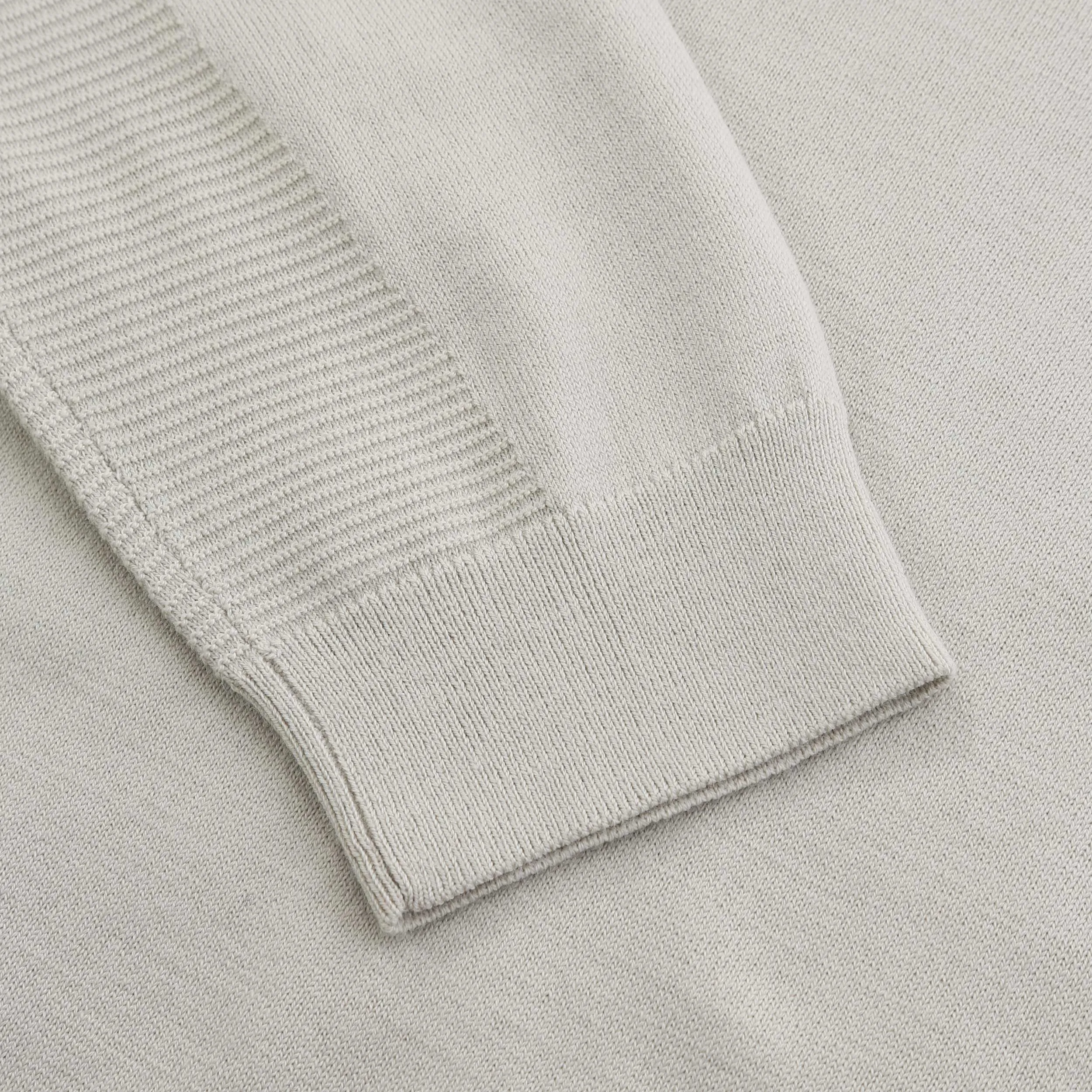 BOSS Momentum X QZ Knitwear in Light Beige