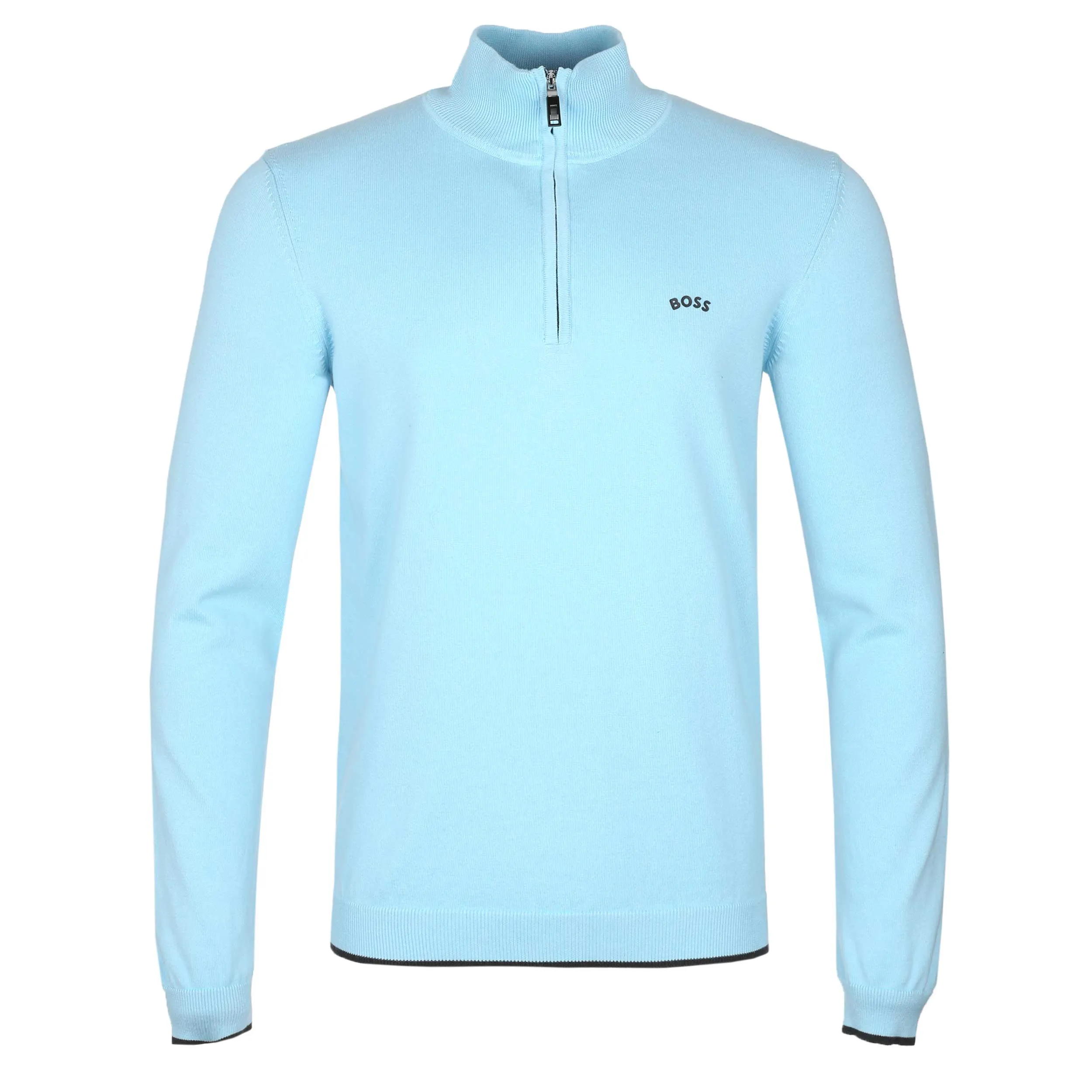 BOSS Zallo Knitwear in Sky Blue