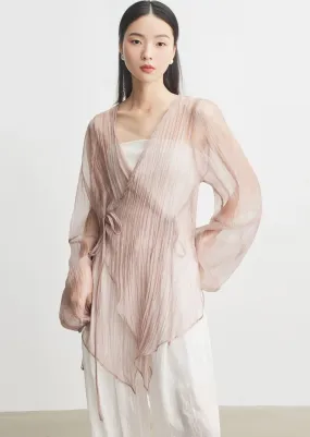 CACHECOEUR SHEER SHIRT