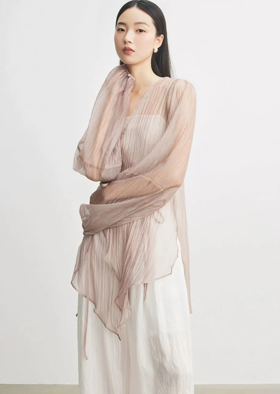 CACHECOEUR SHEER SHIRT