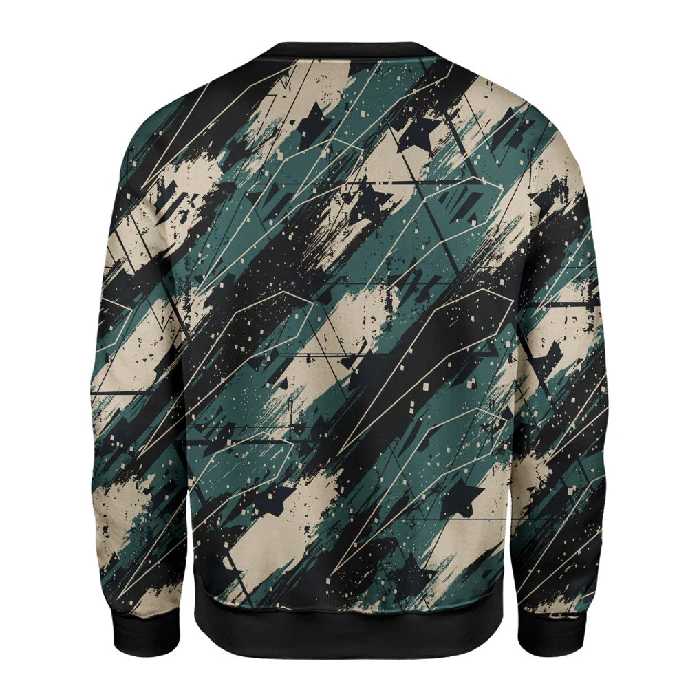 Camouflage Printed Sweatshirt