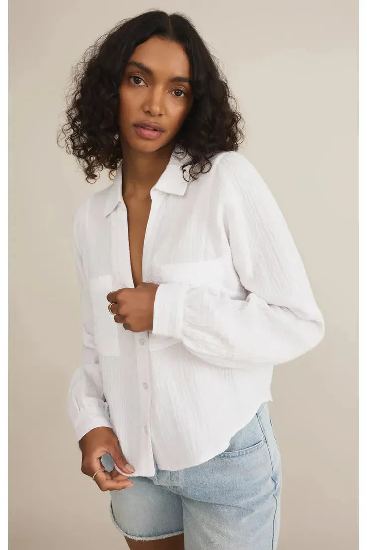 Campo Button Up Gauze
