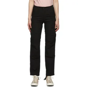 Carhartt Work In Progress Black Regular Cargo Trousers