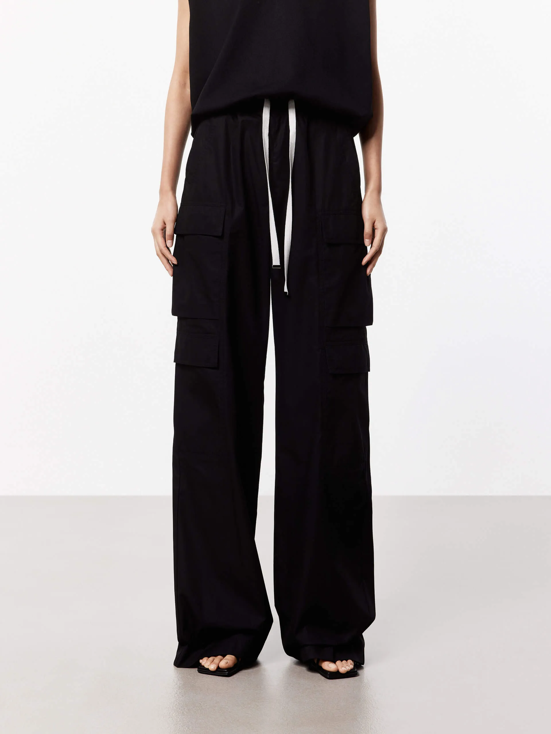 Elasticated Straight Leg Pants