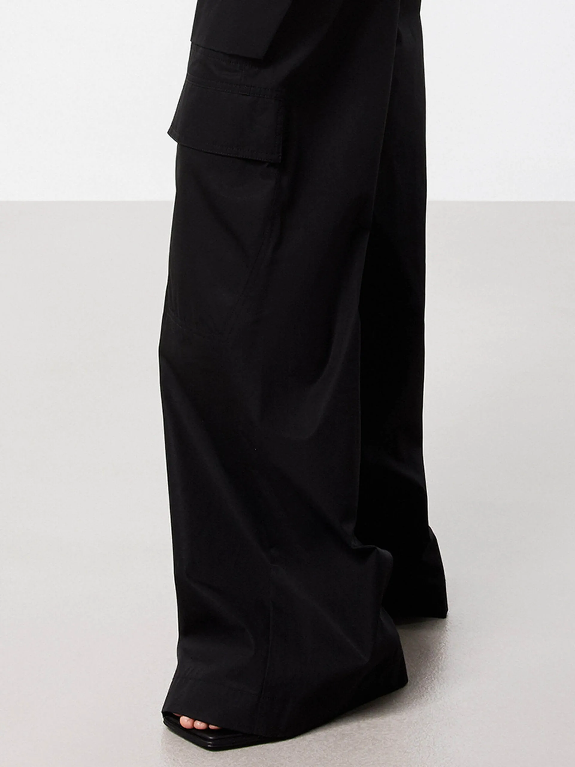 Elasticated Straight Leg Pants