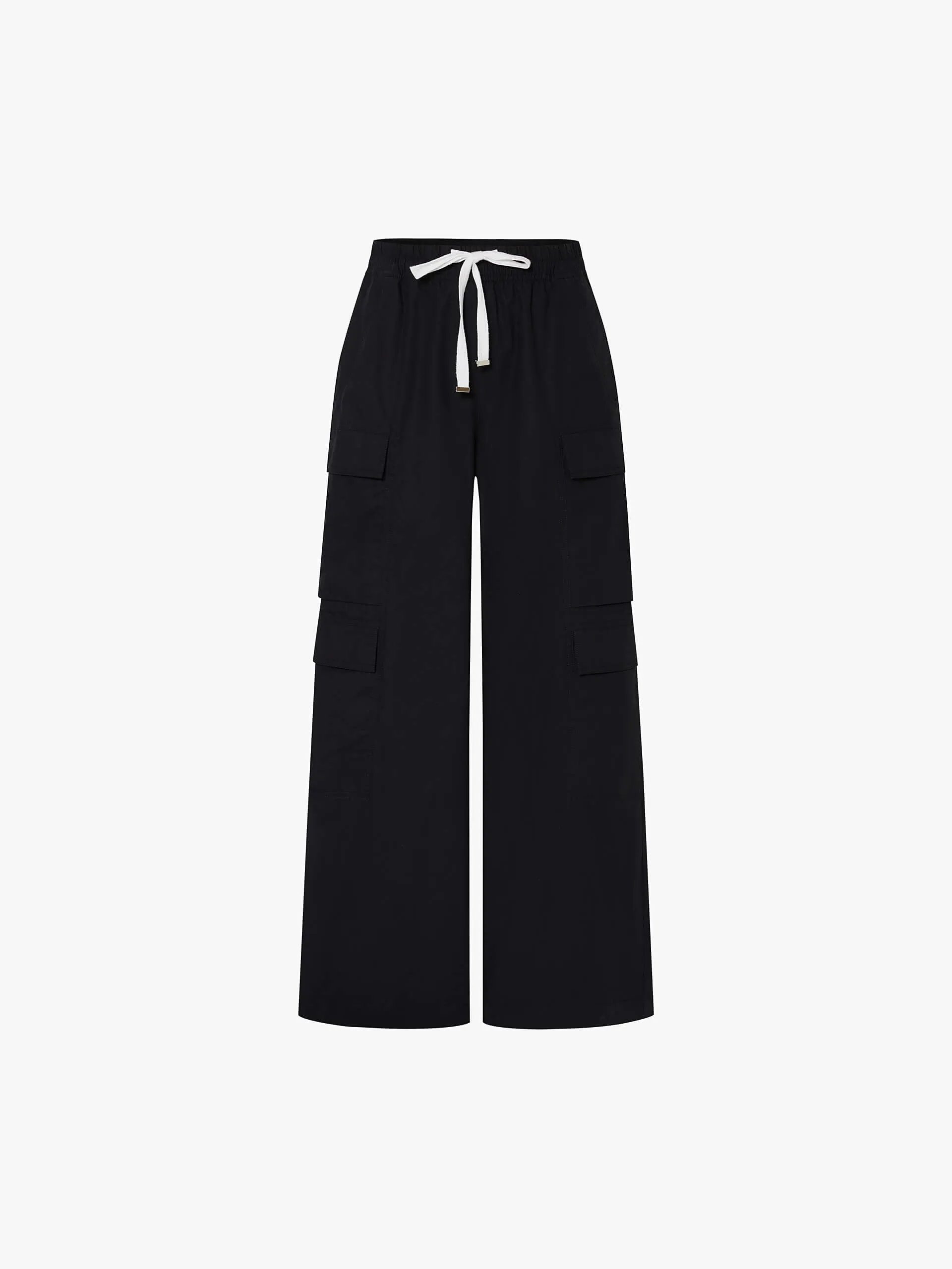 Elasticated Straight Leg Pants