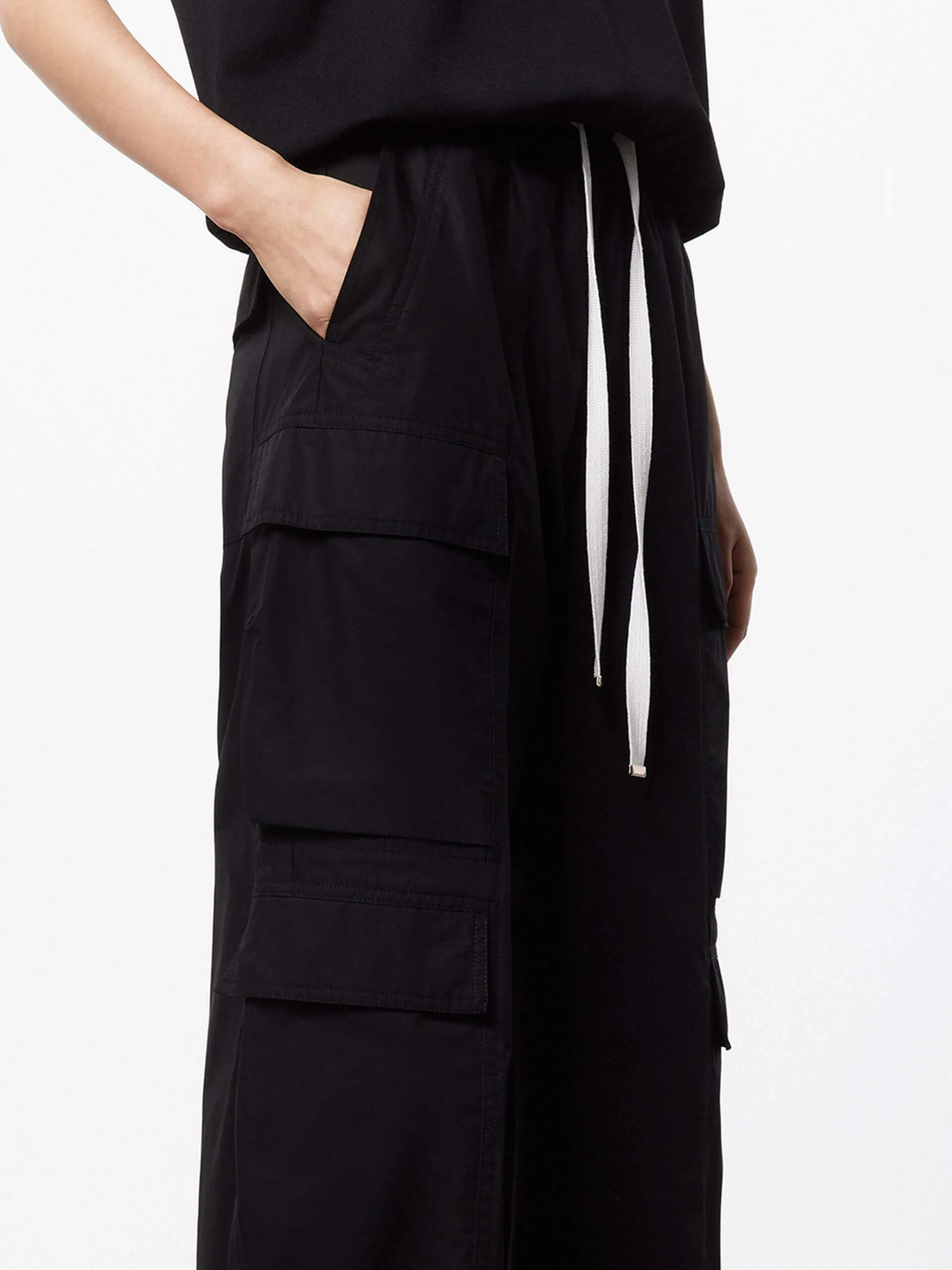 Elasticated Straight Leg Pants