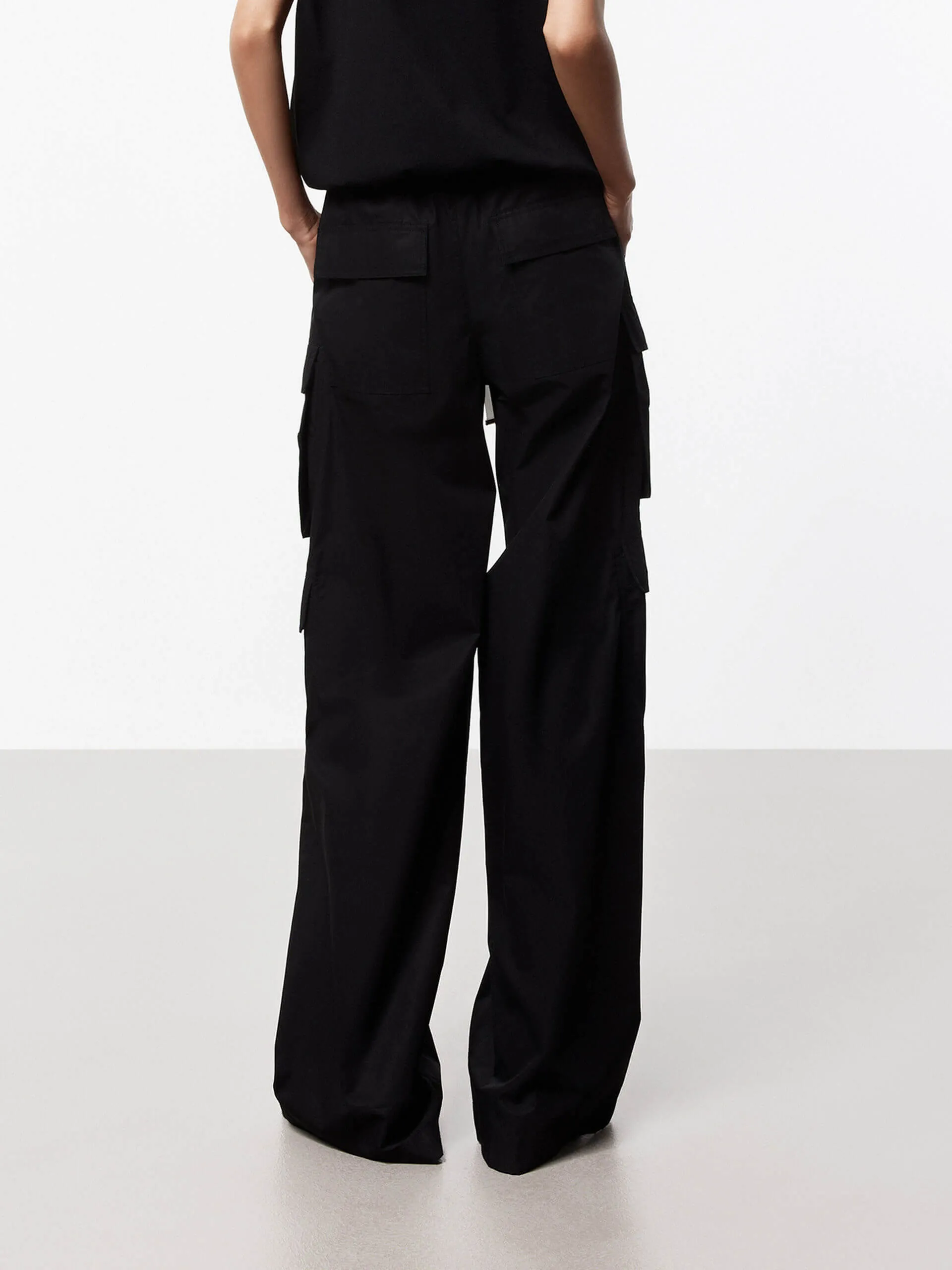 Elasticated Straight Leg Pants