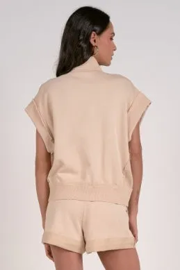 French terry s/s jacket-Elan