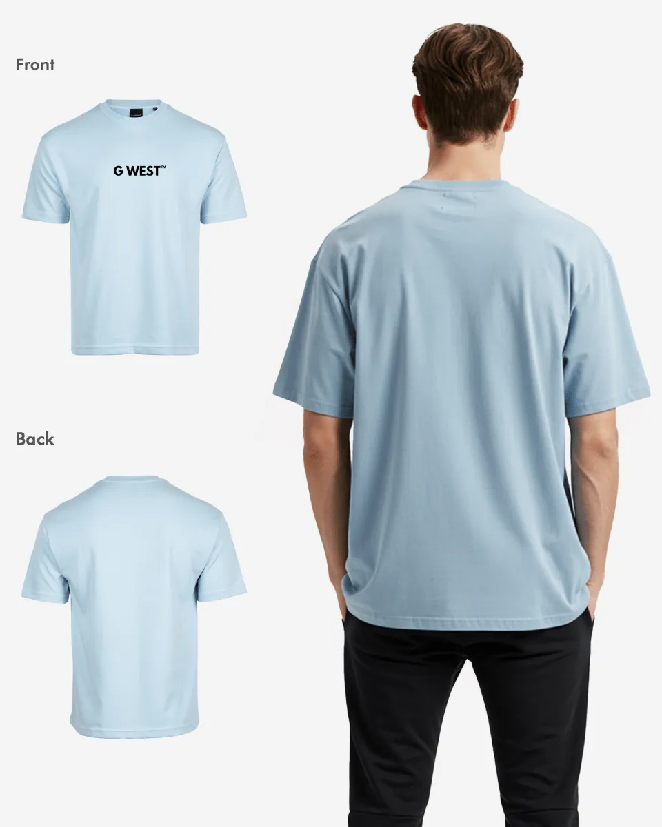 G West Heavyweight Logo Wear Oversized T-Shirt