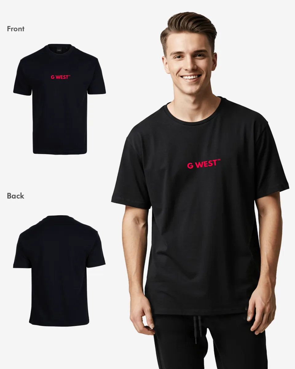 G West Heavyweight Logo Wear Oversized T-Shirt