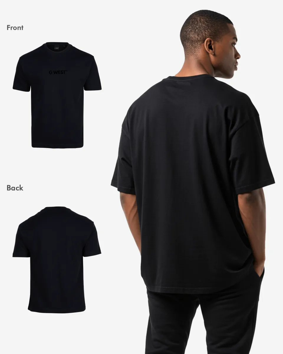 G West Heavyweight Logo Wear Oversized T-Shirt