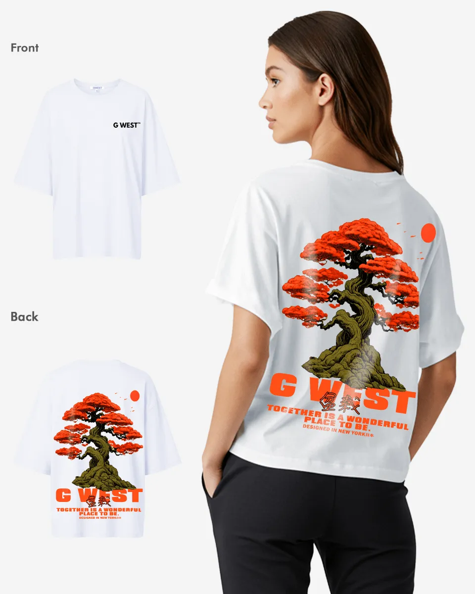 G West Oversized Bonsai Tee - Women