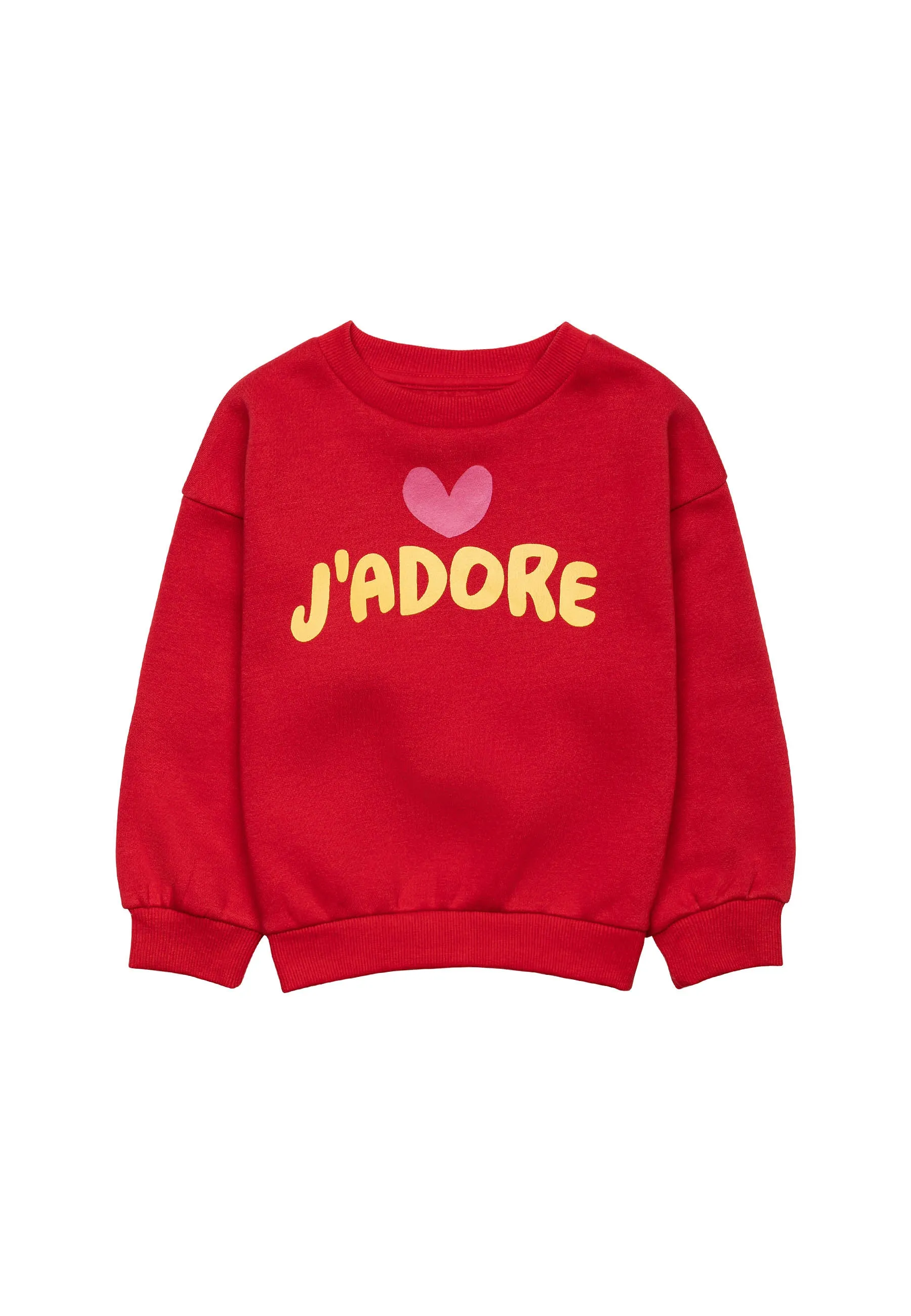Girls Red J'ADORE Fleece Sweatshirt