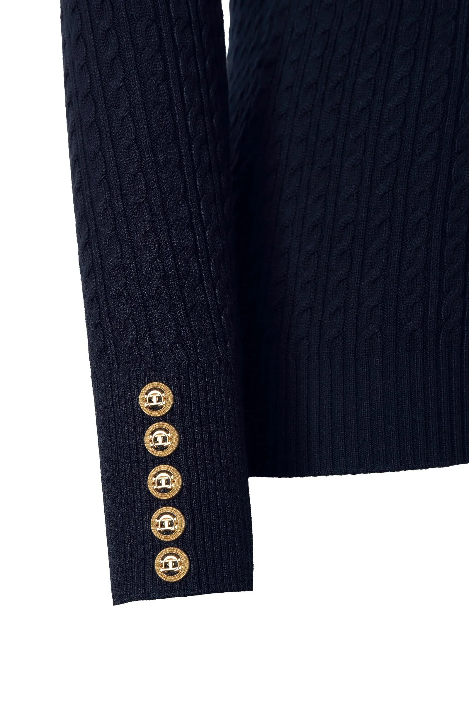 Holland Cooper Zoe Knit Ladies Knitwear in Ink Navy