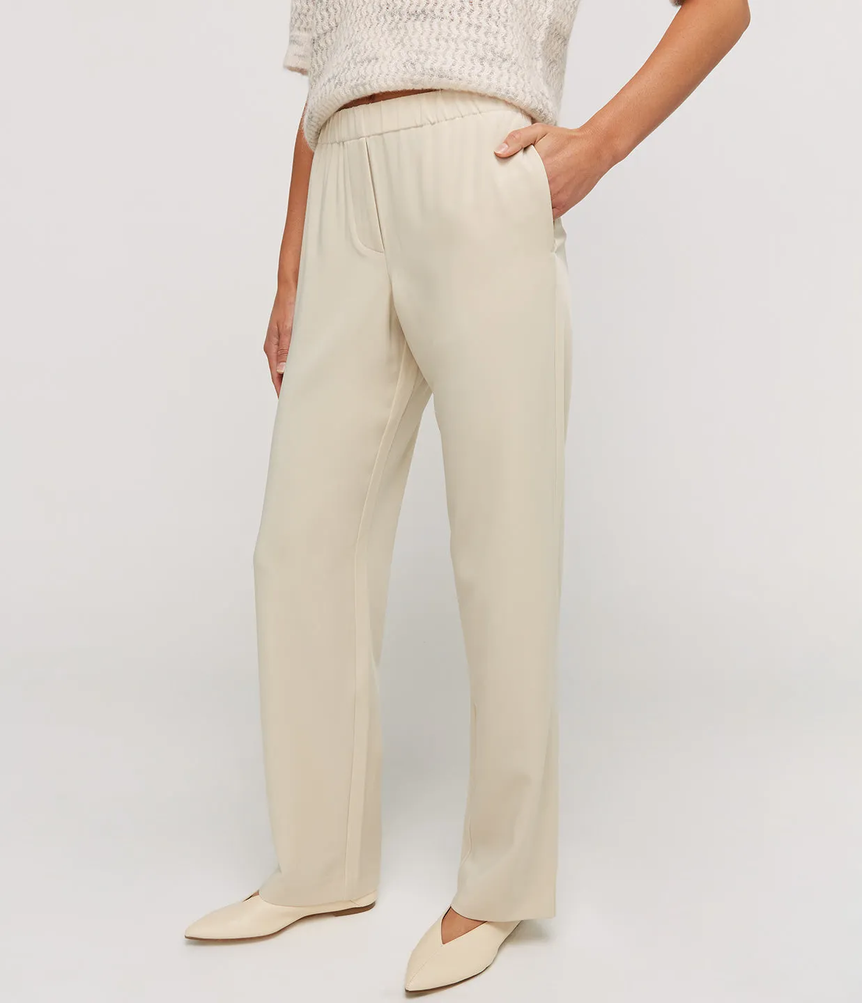 Hoys Straight Pants in Quicksand