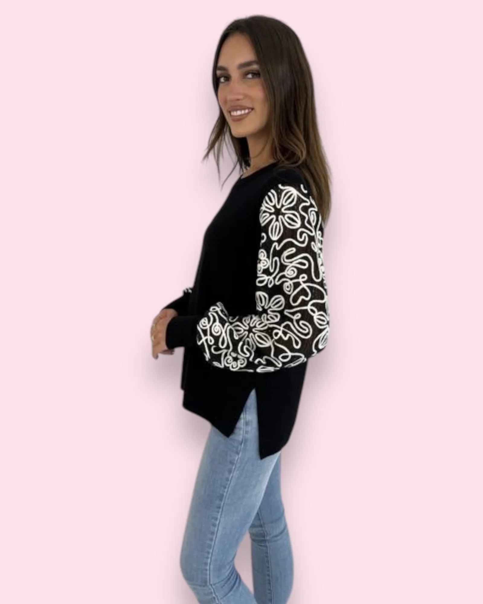 Isra Knit - Black