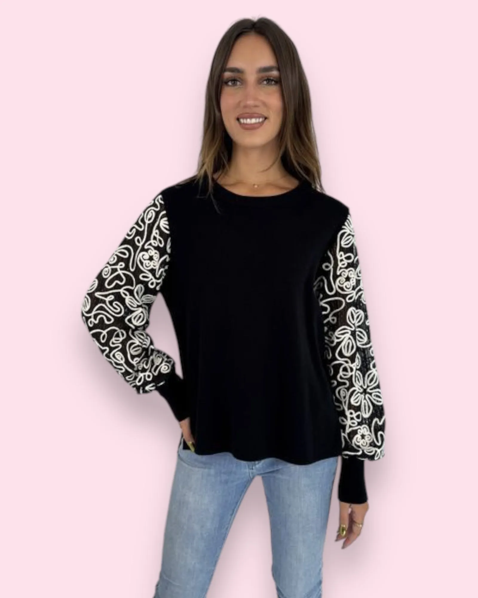 Isra Knit - Black