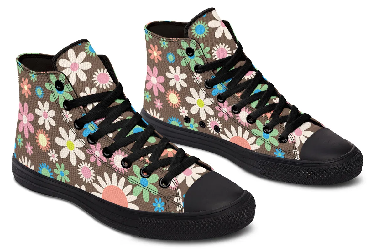 Judy's Flowers High Tops
