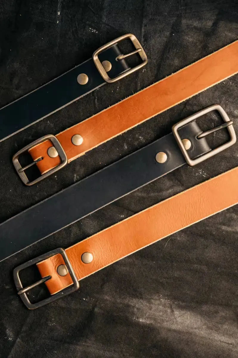 Latigo Belt | 1.5” 8oz American Latigo Leather