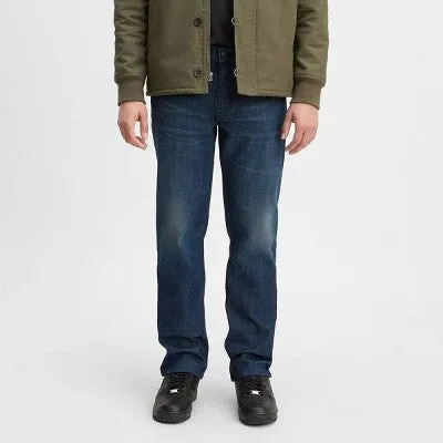 Levi's Men's 514 Mid Rise Regular Fit Straight Leg Full Fit Jeans Heavyweight