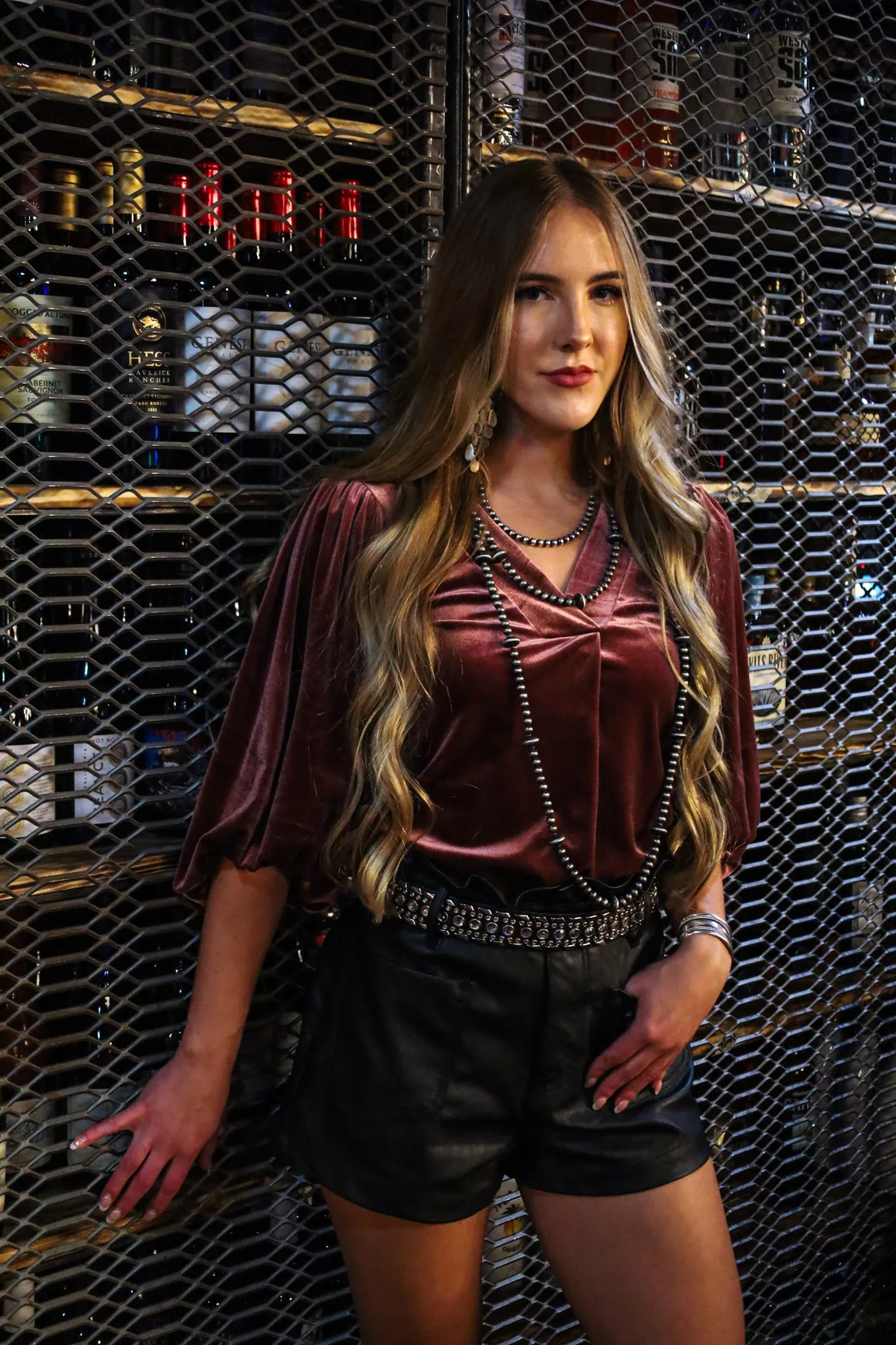 Liberty Wear Collection Tops: Rosalie Velvet