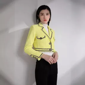 LML Street Style Women's Short Solid Color Blazer
