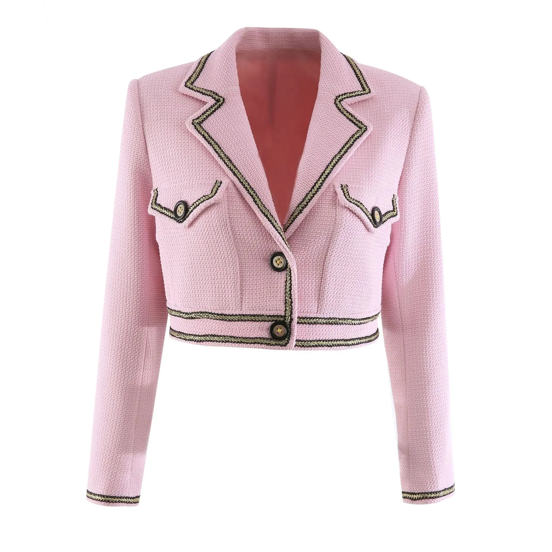 LML Street Style Women's Short Solid Color Blazer