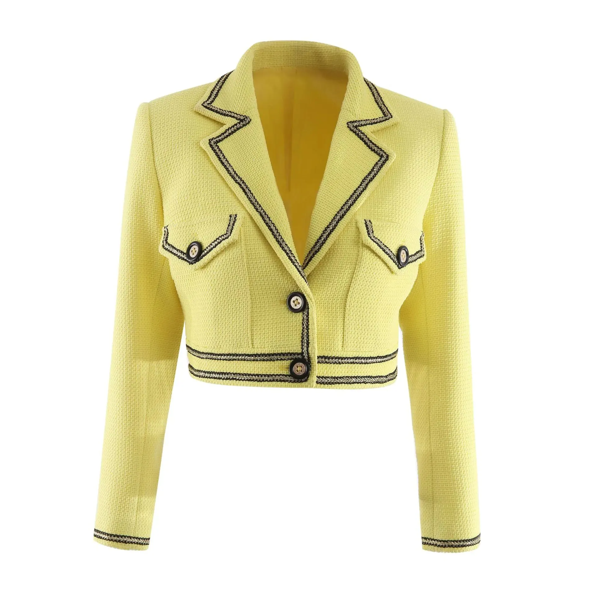 LML Street Style Women's Short Solid Color Blazer