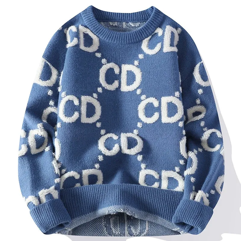 Luxury Warm Wool Pullover Sweater