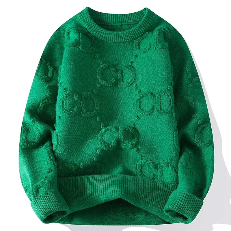 Luxury Warm Wool Pullover Sweater