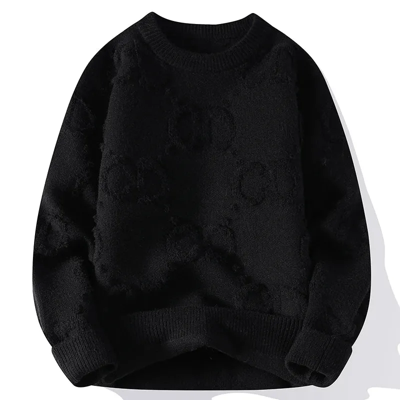 Luxury Warm Wool Pullover Sweater