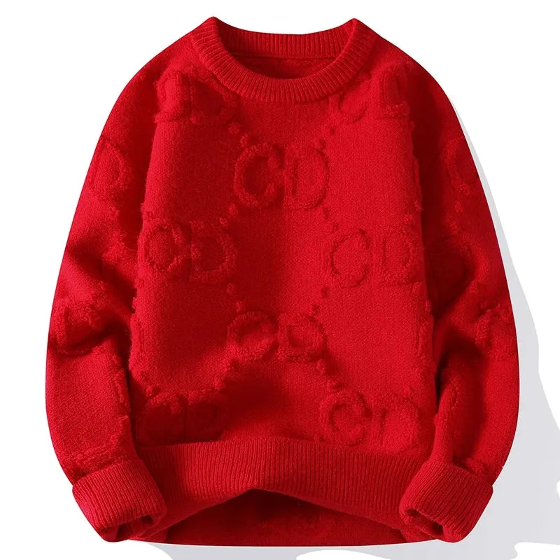 Luxury Warm Wool Pullover Sweater