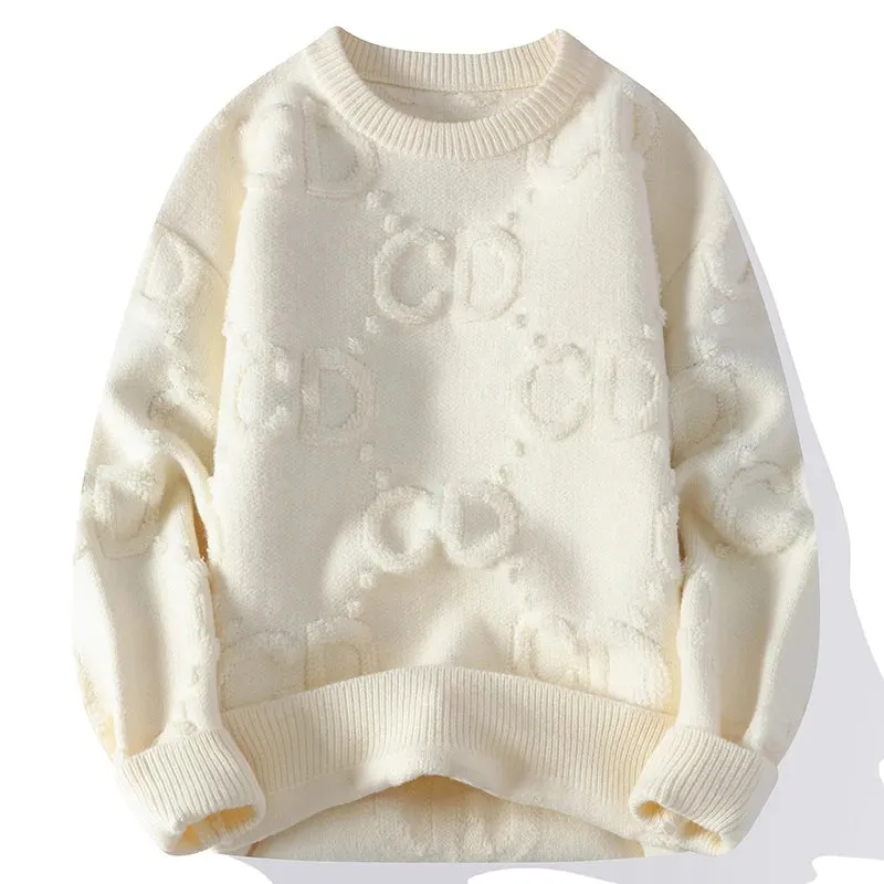 Luxury Warm Wool Pullover Sweater