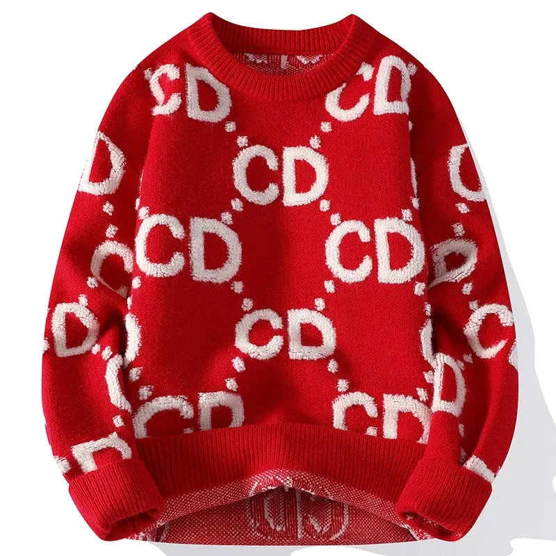 Luxury Warm Wool Pullover Sweater
