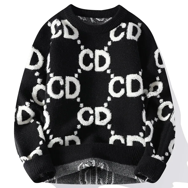 Luxury Warm Wool Pullover Sweater