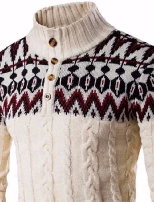 Men's Casual Warm Winter Sweater