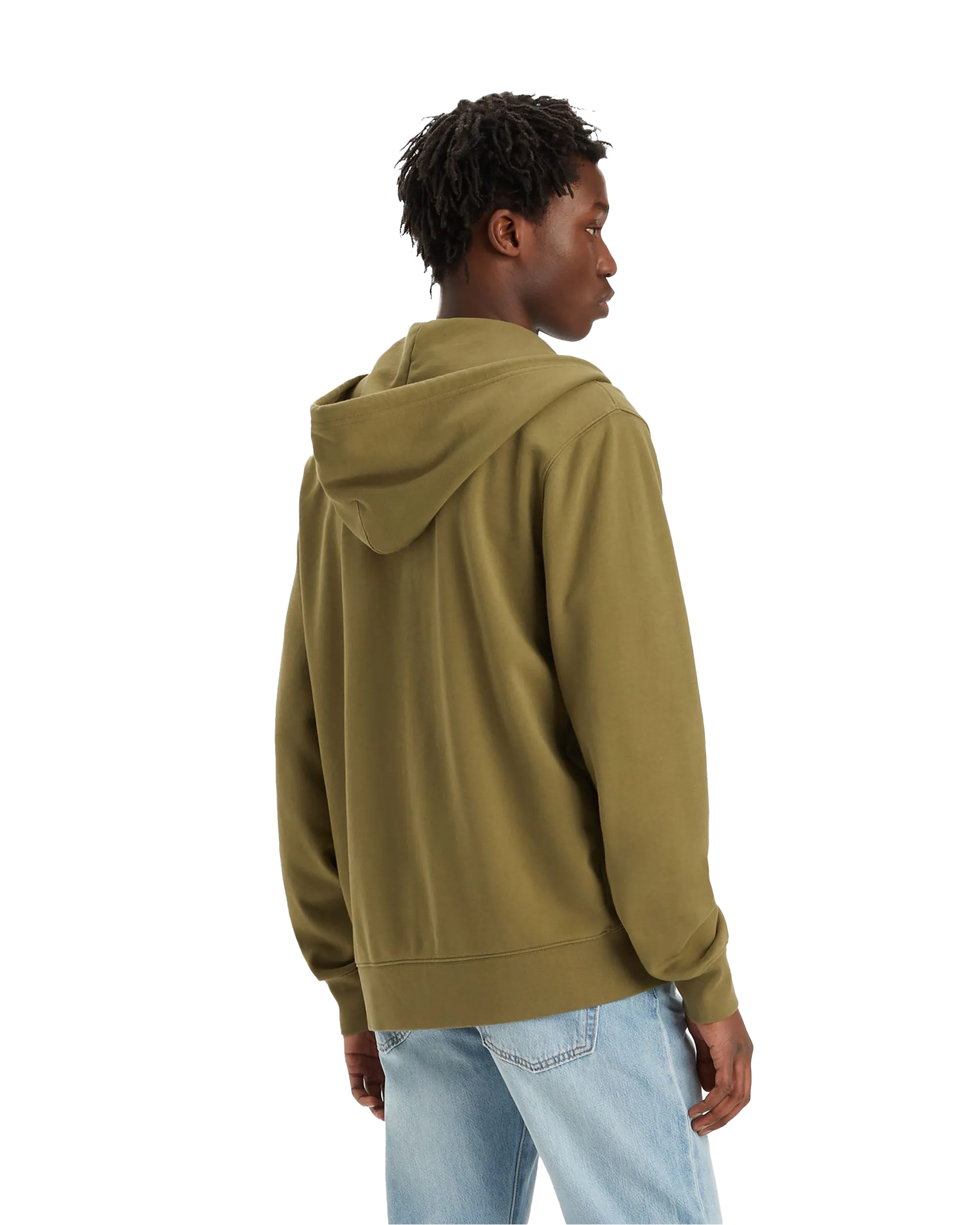 Original Zip Hoodie in Burnt Olive