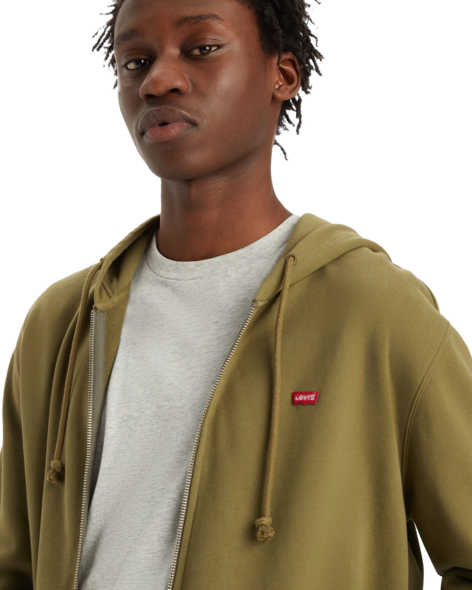 Original Zip Hoodie in Burnt Olive