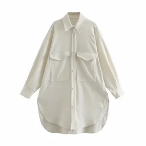 OVERSIZED SOFT TOUCH BLOUSE