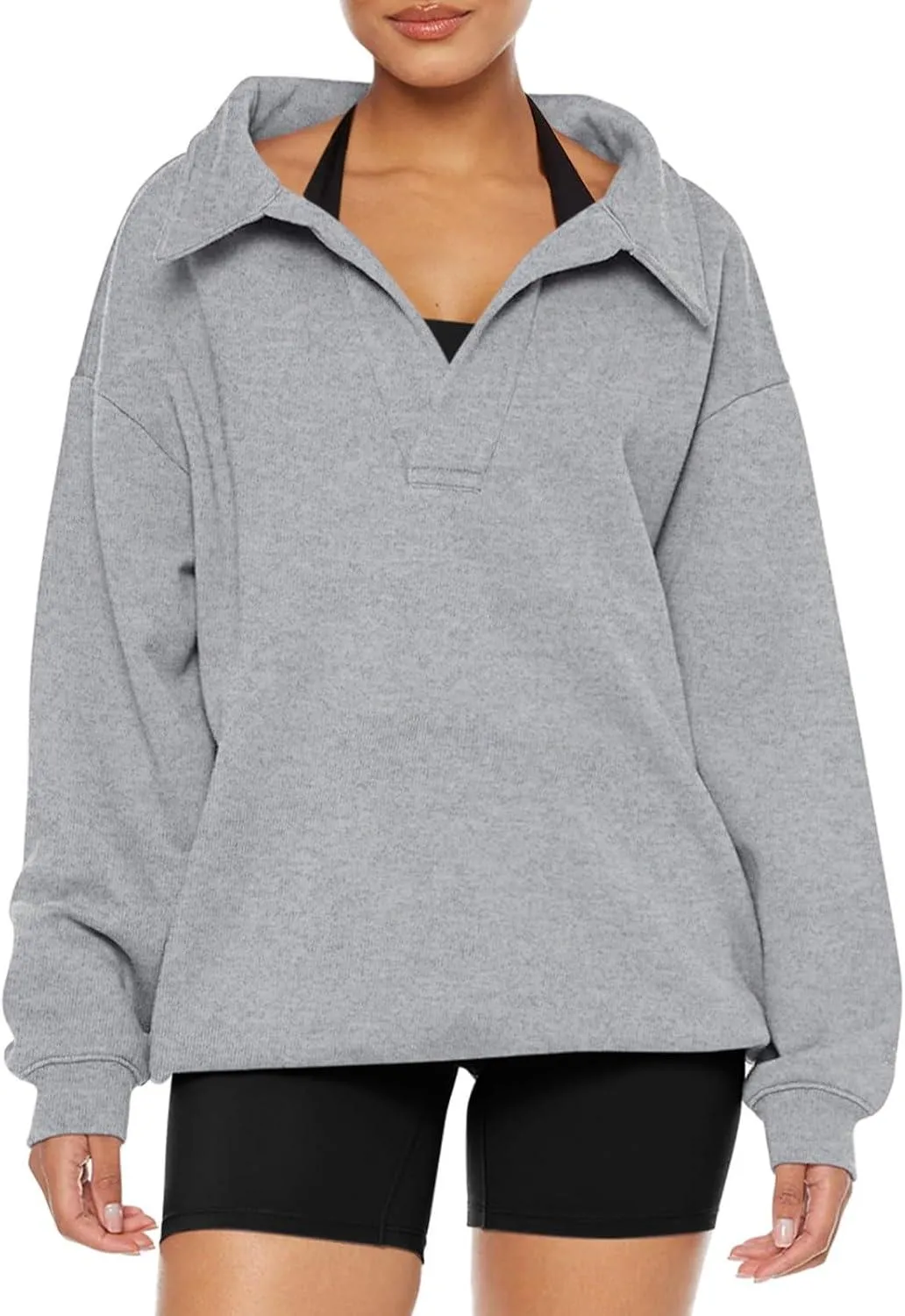Oversized Sweatshirts Pullover Tops Fall Trendy Clothes