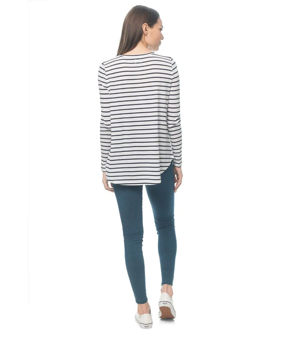 Rockabye Long Sleeve Maternity Tee