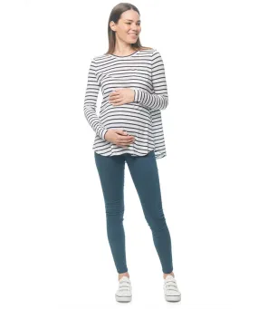 Rockabye Long Sleeve Maternity Tee
