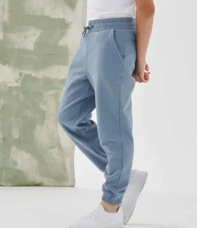 SF Clothing Kids Sustainable Fashion Cuffed Joggers | Stone Blue