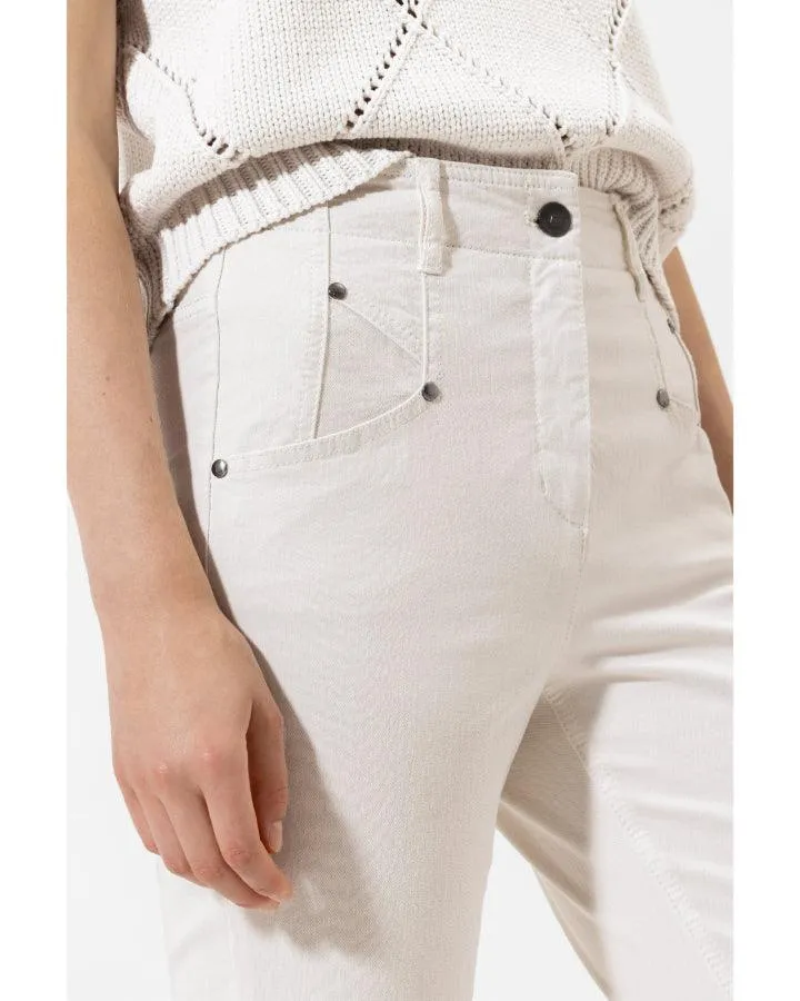 Straight Leg Denim Jeans