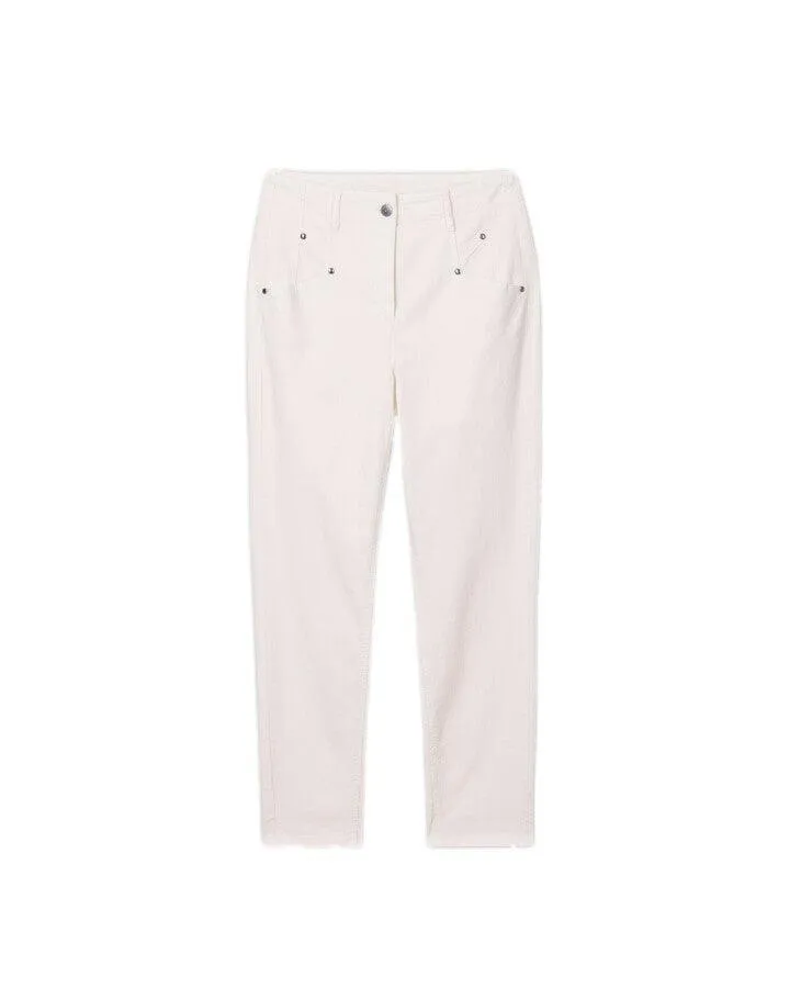 Straight Leg Denim Jeans