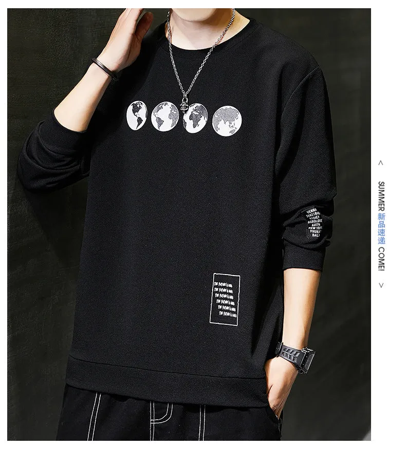 Sweatshirt Black  Ant Trendy Tops Outerwear